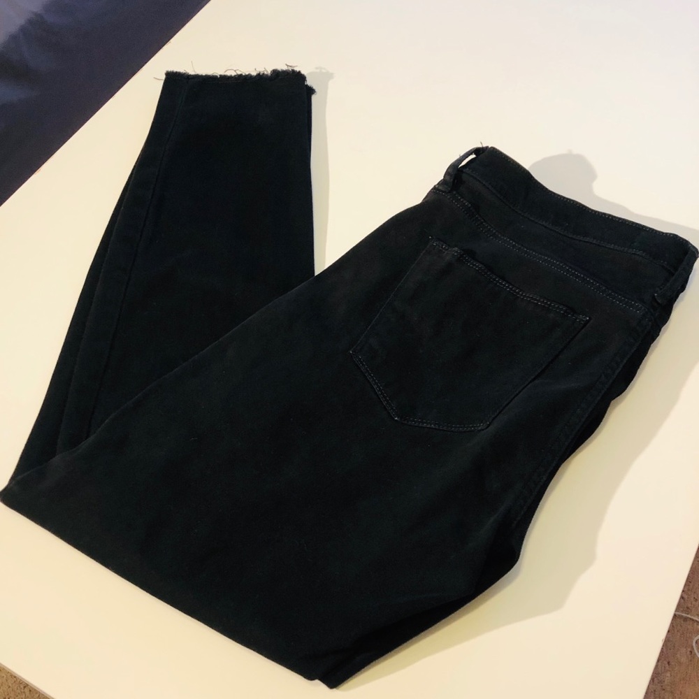 Gap Black True Skinny Ankle Jeans